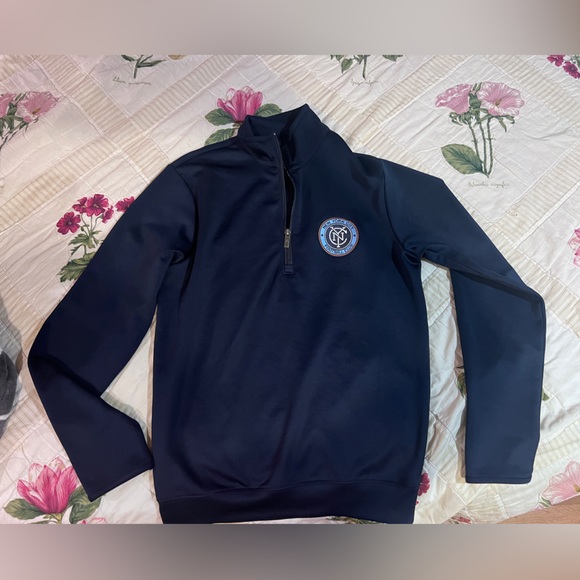 NYC FC women’s size small 3/4 zip. - Picture 1 of 4